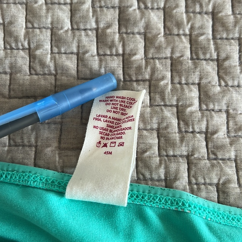 Juniors OP brand bikini bottom. Size L. Like new! - Picture 3 of 5